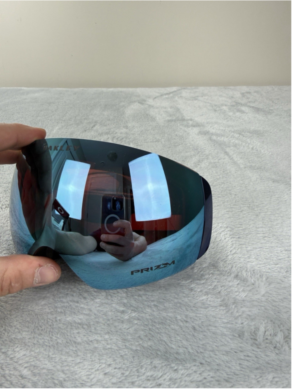 Oakley Flight Deck XM Snowboarding Goggles Whiteout NWT - Picture 14 of 15
